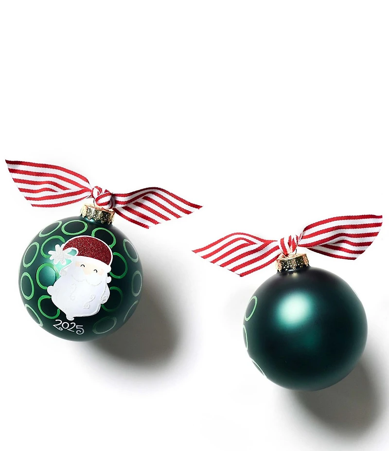 Coton Colors Smiling Santa 2025 Ornament
