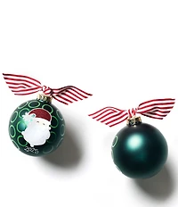 Coton Colors Smiling Santa 2025 Ornament