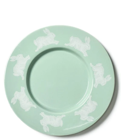Coton Colors Speckled Rabbit Rimmed Salad Plates, Set of 4