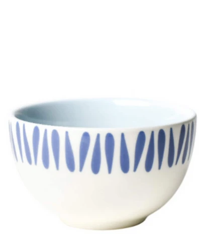 Coton Colors Iris Blue Drop Small Bowl Set of 4