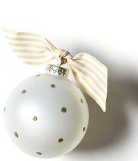 Coton Colors Welcome Little Ones Glass Ornament with White Stand