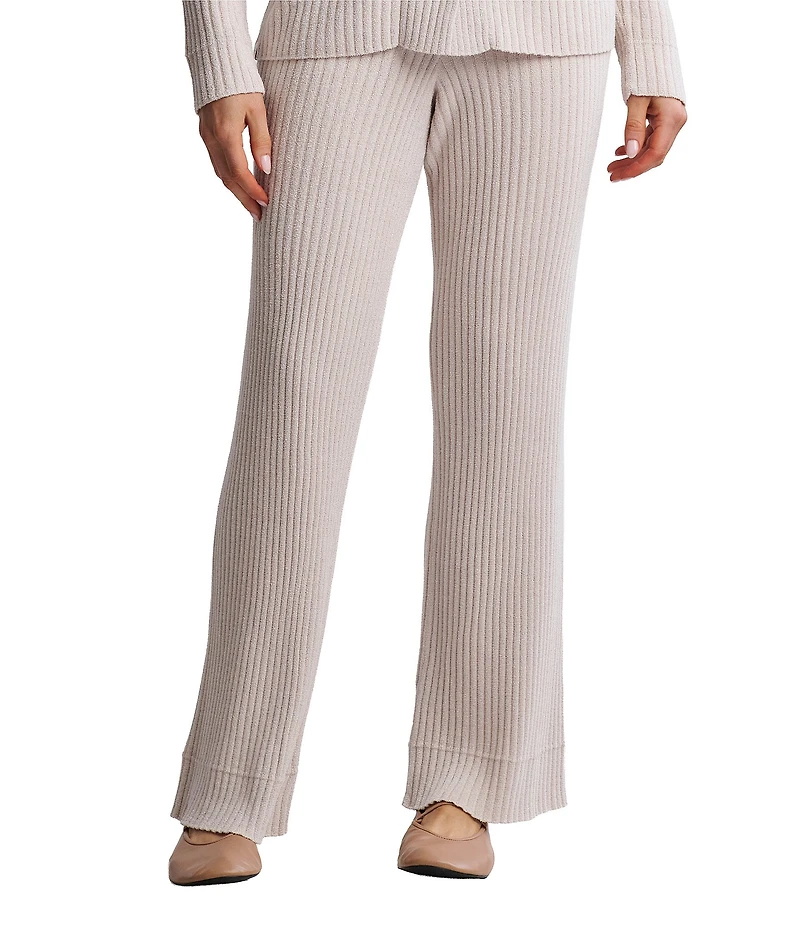 CozyChic Ultra Lite® Lurex Rib Coordinating Wide Leg Pants