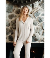 CozyChic Ultra Lite® Lurex Rib Coordinating Wide Leg Pants