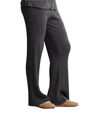 CozyChic Ultra Lite® Lurex Rib Coordinating Wide Leg Pants
