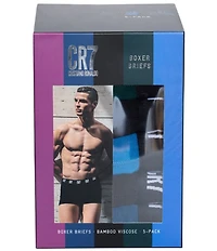 CR7 Bamboo 5.5#double; Inseam Boxer Briefs 5-Pack