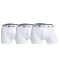 CR7 Basic Cotton Blend 3.5#double; Inseam Trunks 3-Pack