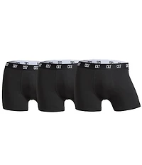 CR7 Cotton Blend Ultra Smooth 3.5#double; Inseam Trunks 3-Pack