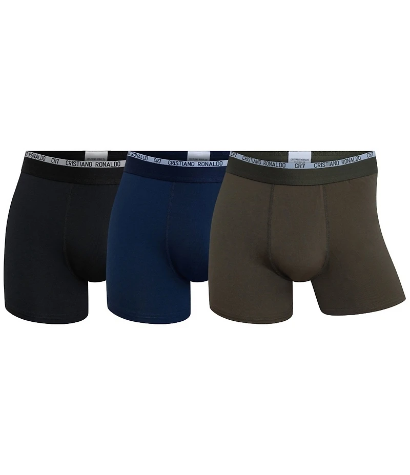 CR7 Exclusive 3.5#double; Inseam Trunks 3-Pack