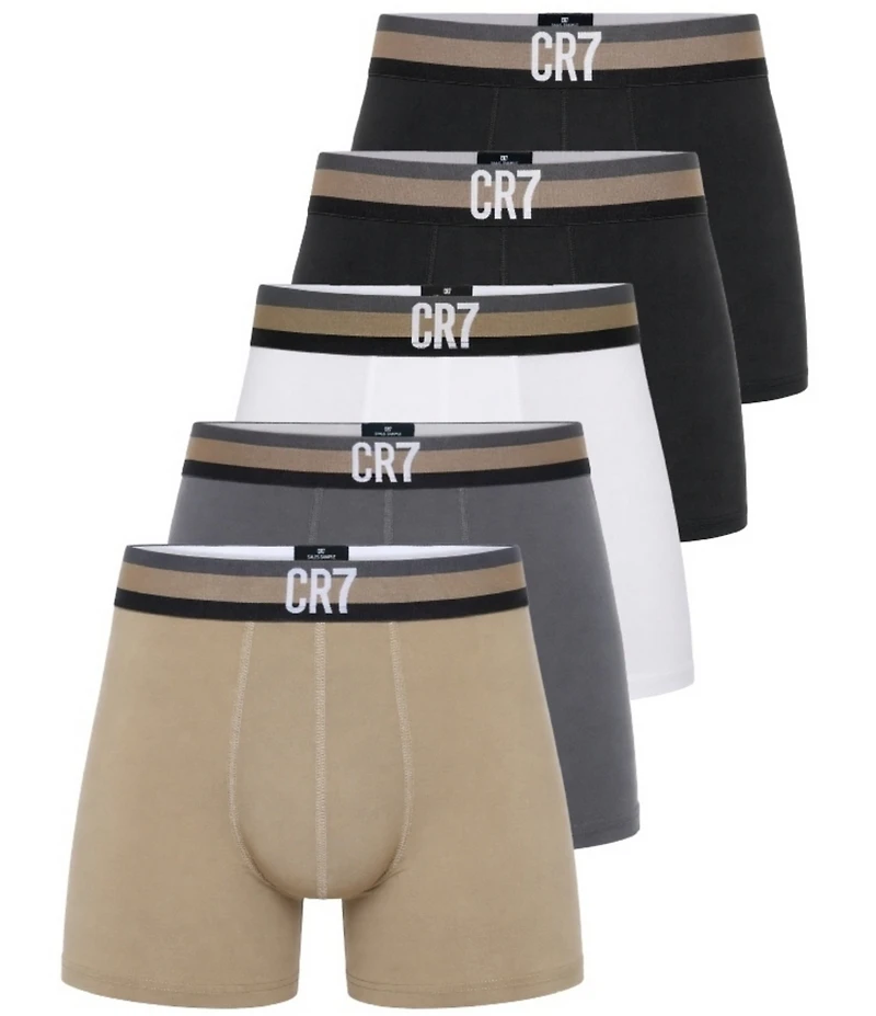 CR7 Micro Blend Trunks, Travel Bag 5-Pack