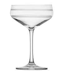 Crafthouse by Fortessa Tritan Striped Coupe Glasses, Set of 4