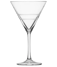 Crafthouse by Fortessa Tritan Striped Martini Glasses, Set of 4