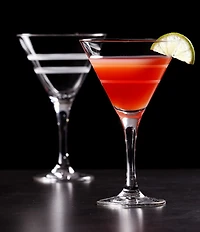 Crafthouse by Fortessa Tritan Striped Martini Glasses, Set of 4