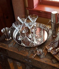 Crafthouse by Fortessa 4-Piece Tritan® Martini Glass Set