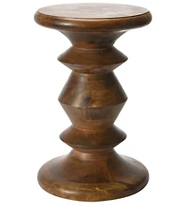 Creative Co Op Berns Mid Century Modern Solid Wood End Accent Table or Stool