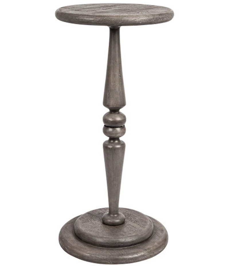 Creative Co Op Bishop Pedestal Cocktail Side Accent Table