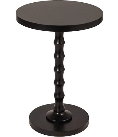 Creative Co Op Black Spindle Side Accent Table