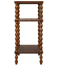 Creative Co Op Bobbin Leg Rectangle Wood Accent Table