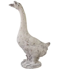 Creative Co Op Distressed Magnesia Standing Goose Figurine