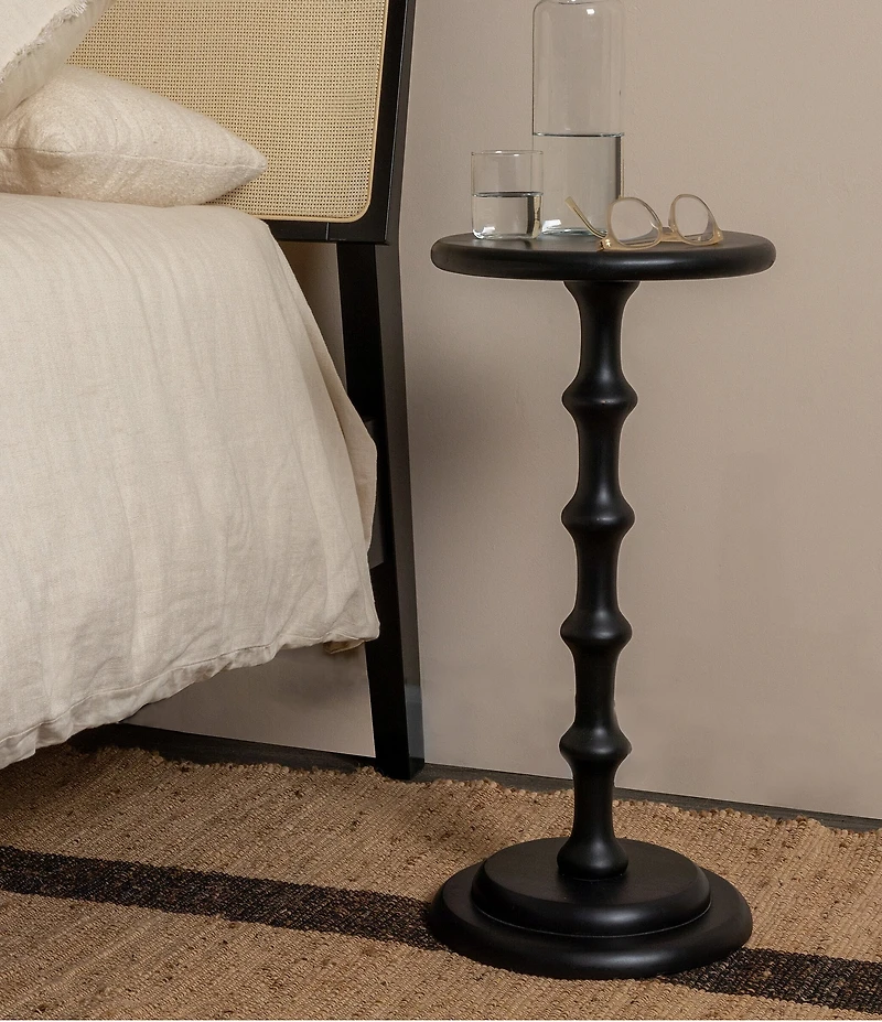Creative Co Op Ergo Pedestal Cocktail Side Accent Table