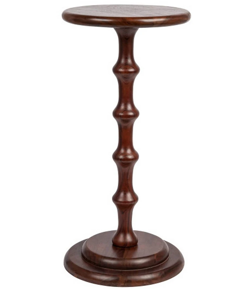 Creative Co Op Ergo Pedestal Cocktail Side Accent Table