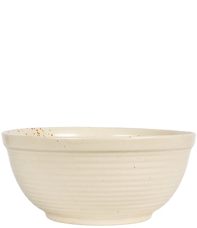 Creative Co Op Farmhouse Speckled Glaze Stoneware Bowl