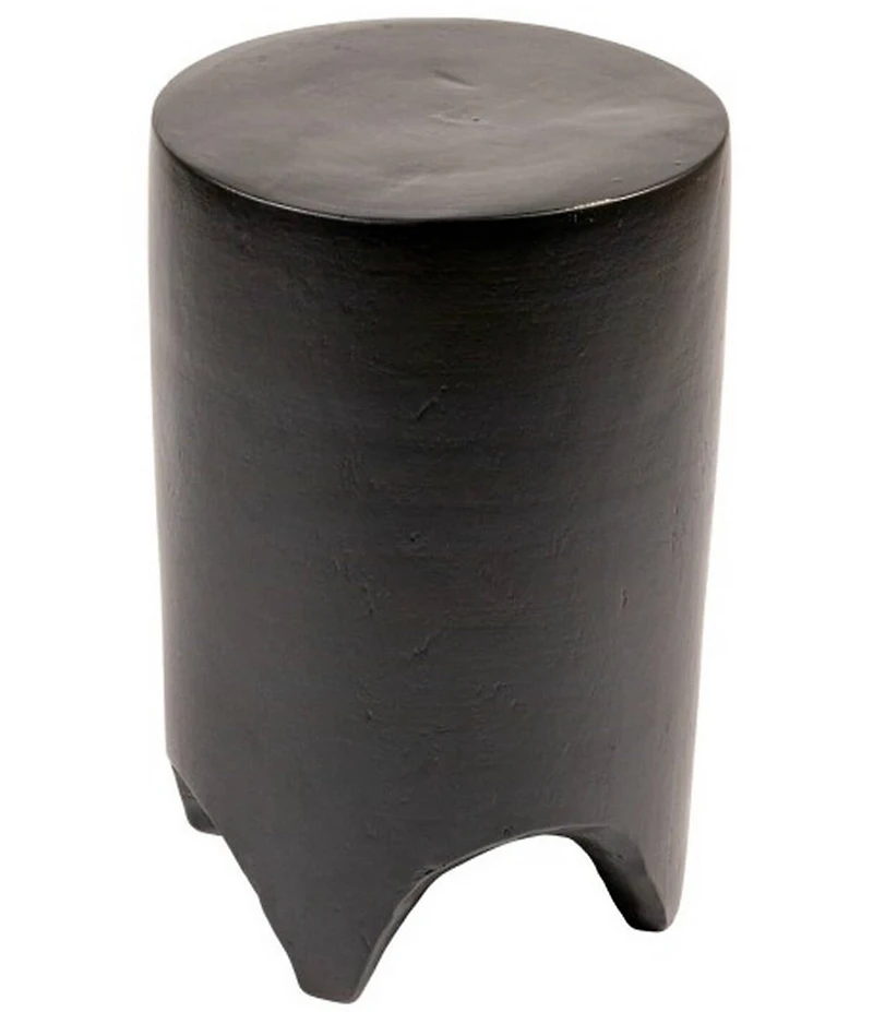 Creative Co Op Hand-Carved Wood Side Accent Table