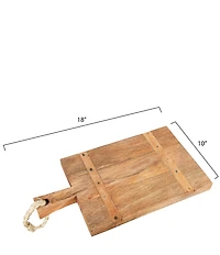 Creative Co Op Mango Wood Cheese Board