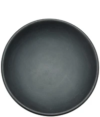 Creative Co Op Black Mango Wood Footed Bowl