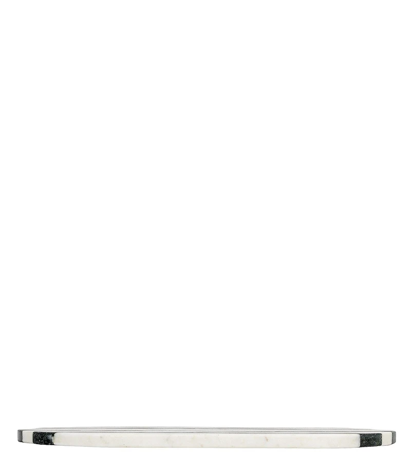 Creative Co Op Striped Marble Cheese and Cutting Board