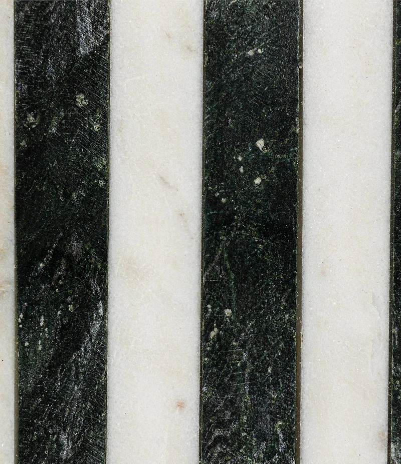 Creative Co Op Striped Marble Cheese and Cutting Board