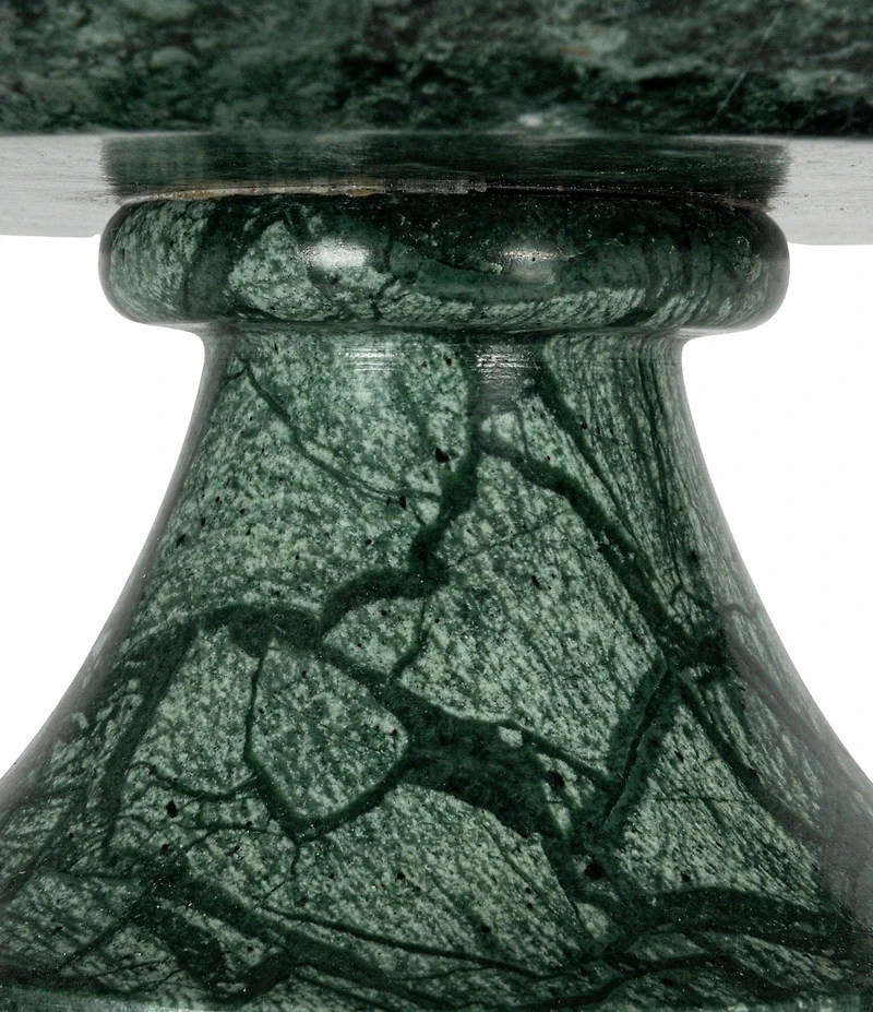 Creative Co Op Marble Footed Pedestal Bowl