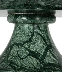 Creative Co Op Marble Footed Pedestal Bowl