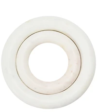 Creative Co Op Marble Trivets for Dining Table, Set of 2