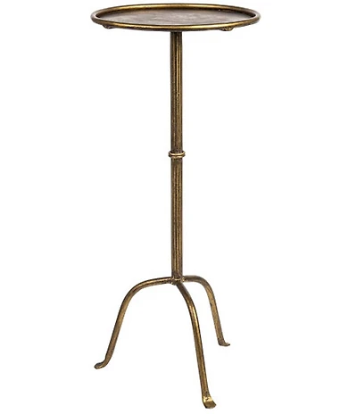 Creative Co Op Metal Martini Cocktail Accent Table