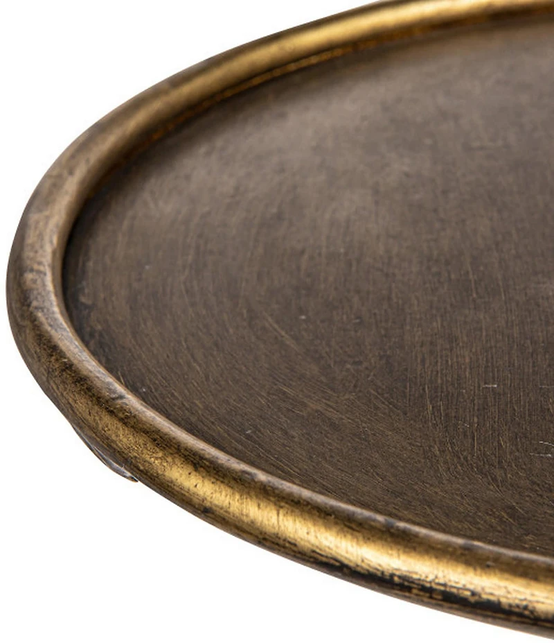 Creative Co Op Metal Martini Cocktail Accent Table