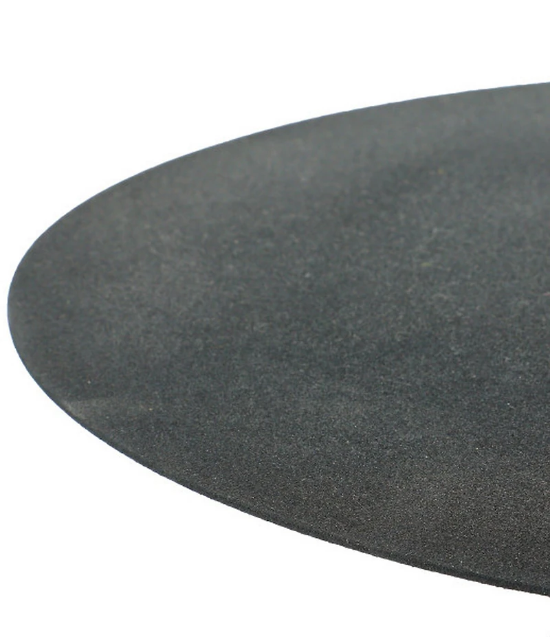 Creative Co Op Modern Textured Round Metal Side Accent Table