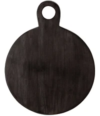 Creative Co Op Round Acacia Wood Cheese and Cutting Board