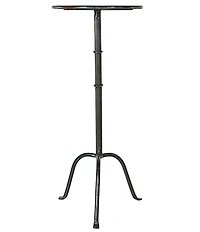 Creative Co Op Round Sleek Metal Martini Side Table