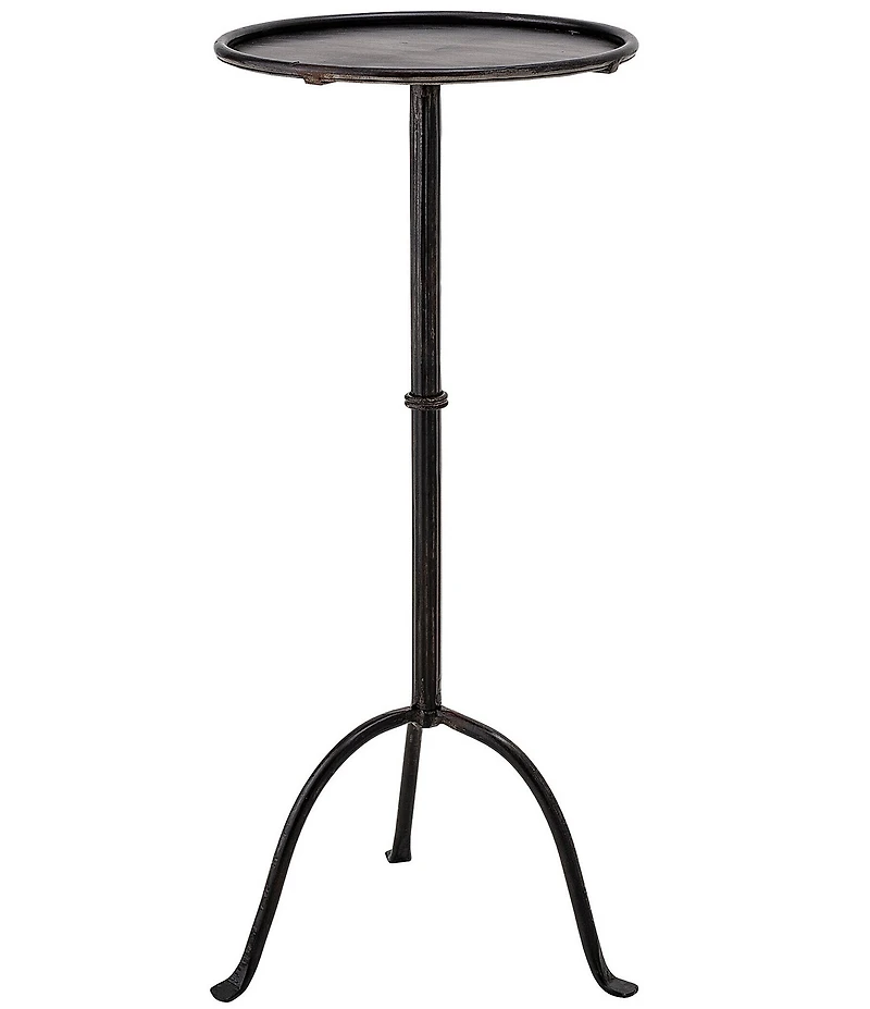 Creative Co Op Round Sleek Metal Martini Side Table