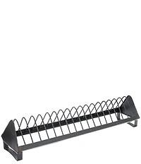 Creative Co Op Rustic Farmhouse Metal Dish Rack with 18 Slots