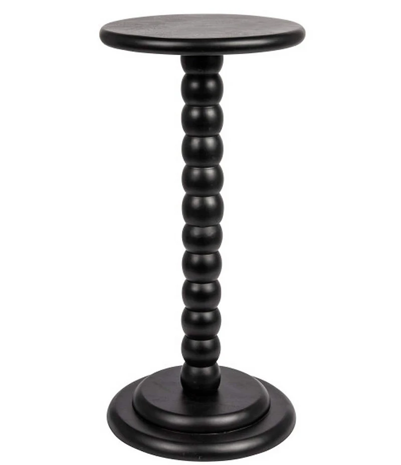 Creative Co Op Stacked Pedestal Cocktail Side Accent Table
