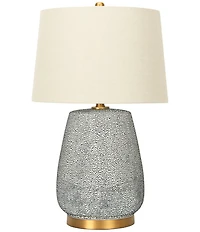 Creative Co Op Textured Stoneware Table Lamp