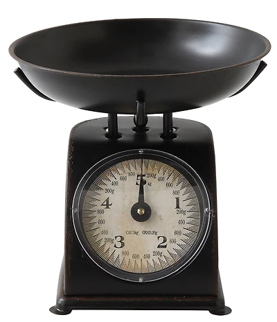 Creative Co Op Vintage Reproduction Decorative Metal Scale