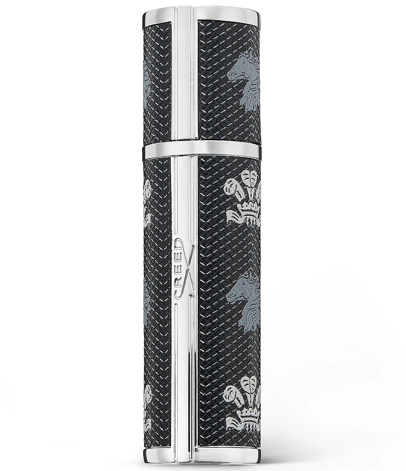 CREED Black Leather Refillable Travel Fragrance Atomizer