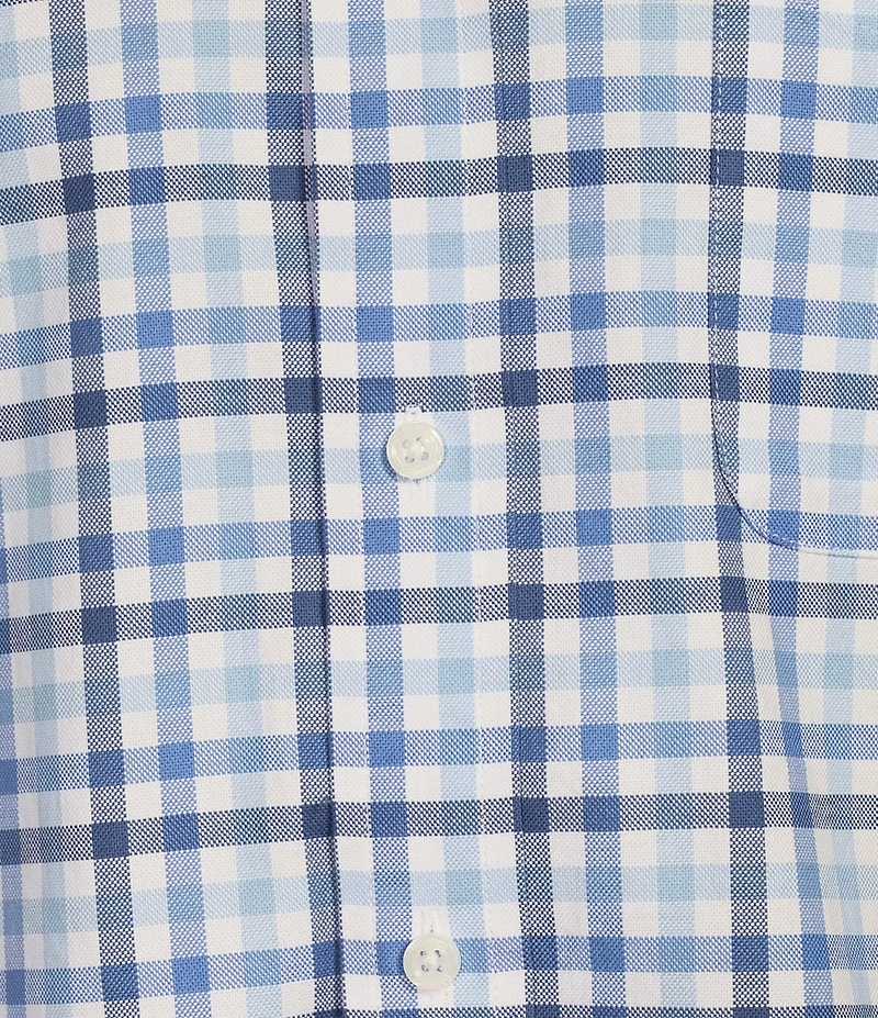 Cremieux Blue Label Long Sleeve Classic Gingham Oxford Woven Shirt