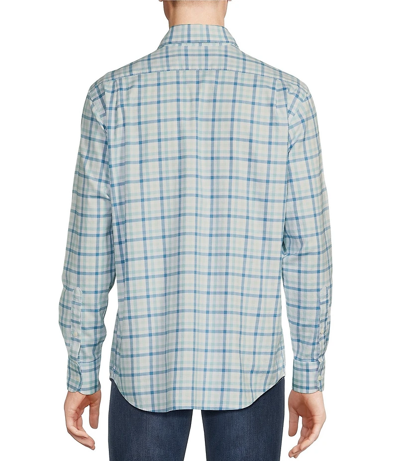 Cremieux Blue Label Long Sleeve Classic Gingham Oxford Woven Shirt