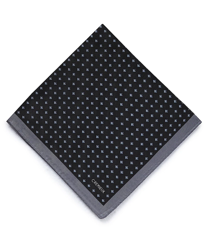 Cremieux 4-Square Woven Silk Pocket Square