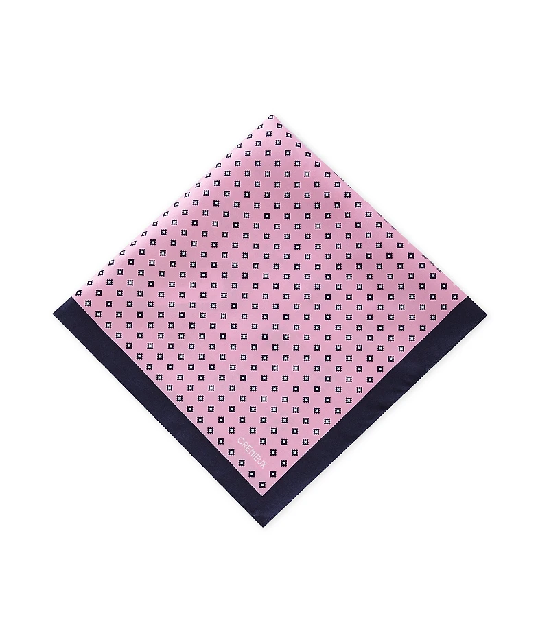 Cremieux 4-Square Woven Silk Pocket Square