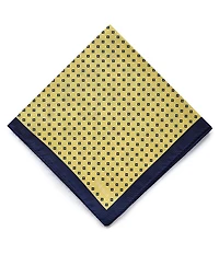 Cremieux 4-Square Woven Silk Pocket Square