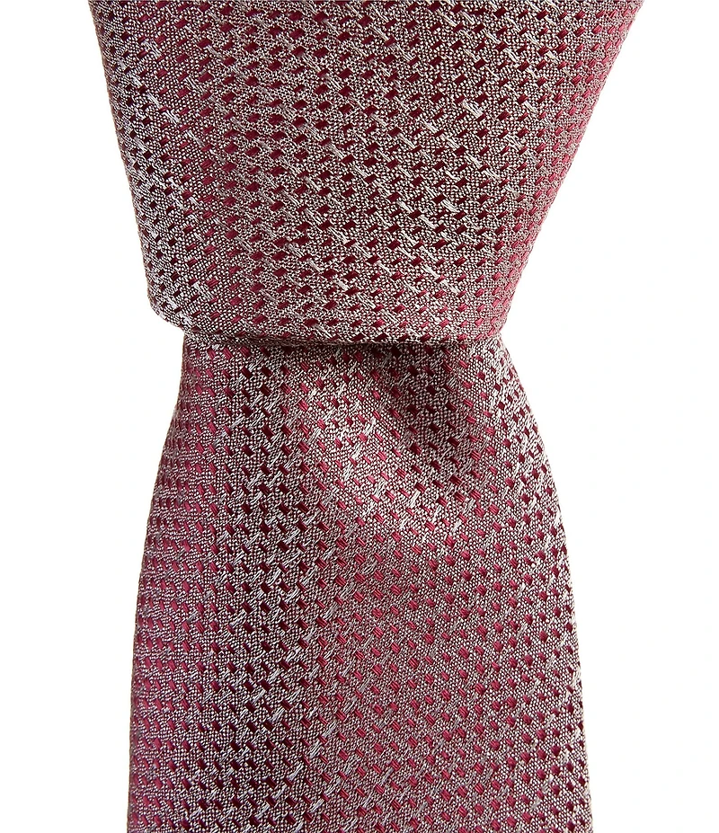 Cremieux Aloma Solid 3#double; Silk Tie
